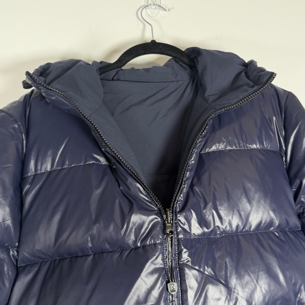 NWOT Rudsak Reversible Navy Blue Short Puffer Jacket - Picture 5 of 12